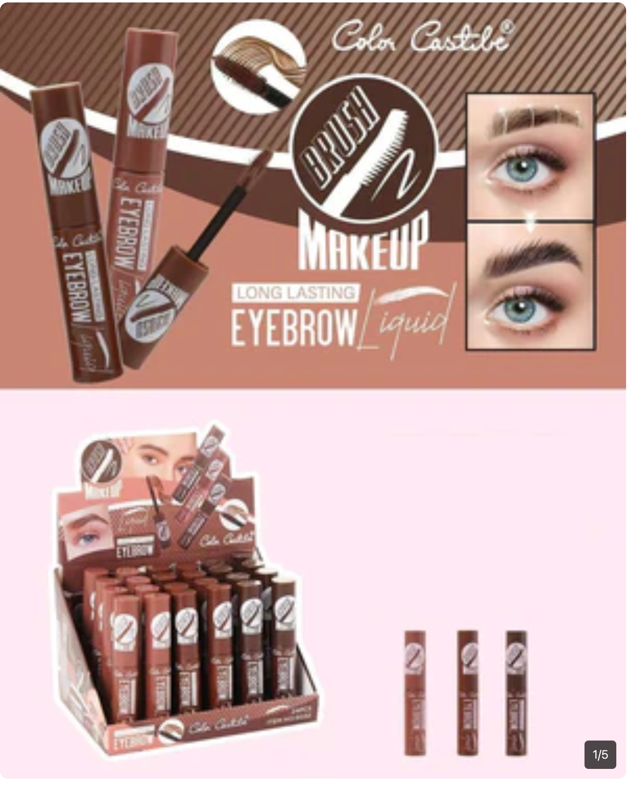 Color Castle Long Lasting Eyebrow Liquid Brush