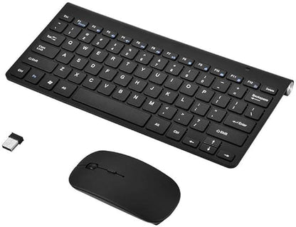 Ultra‑Slim Wireless Keyboard & Mouse Combo